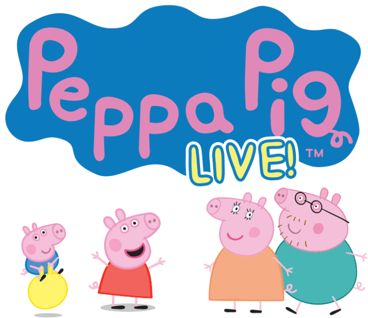 Peppa Pig Party Pass - Peppa Pig Logo (880x706), Png Download