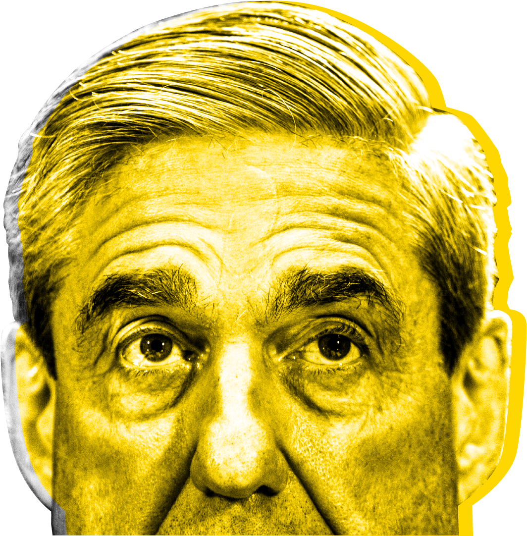 Gop Senators Step In To Save Mueller From Trump - Robert Mueller Hair (1154x1081), Png Download