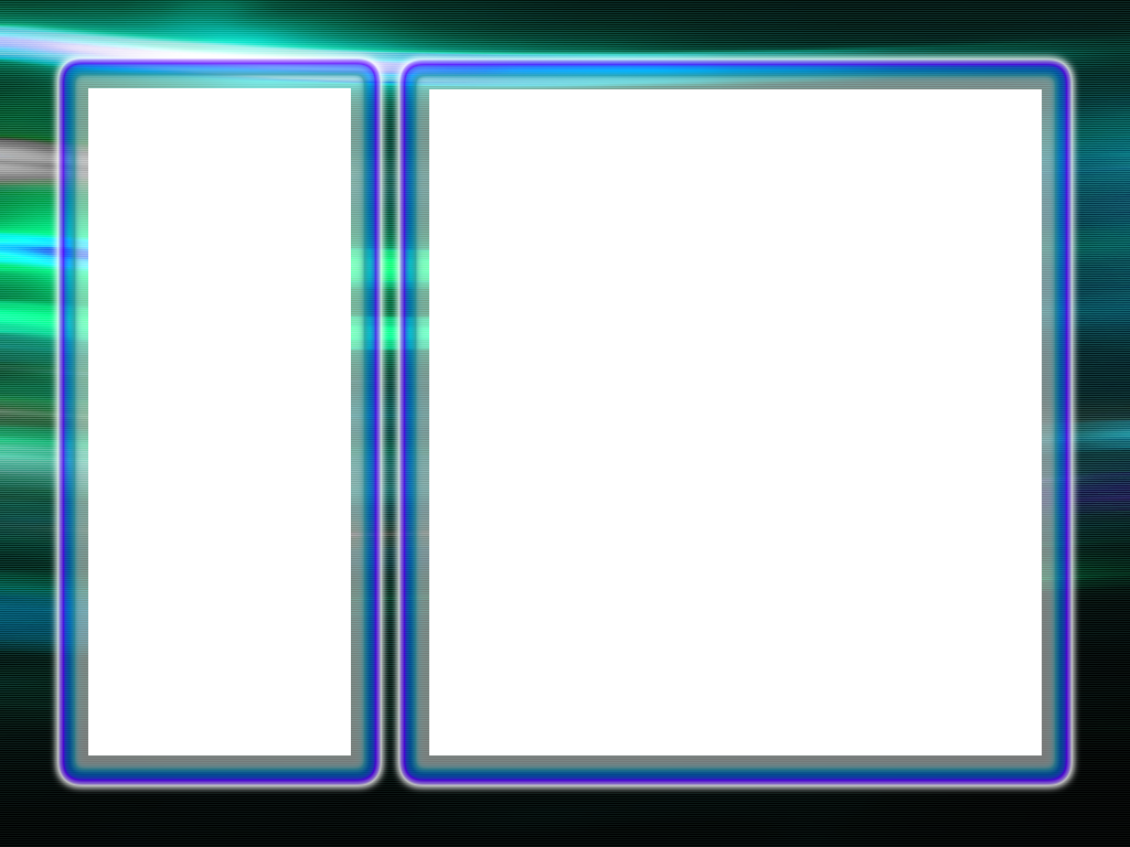 Neon Rectangle Frame With Transparent Background (1024x768), Png Download