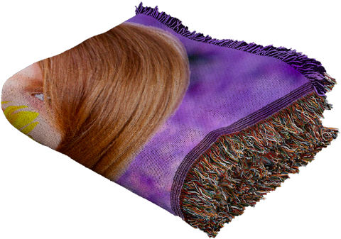 Hd Woven Photo Blanket - Blanket (480x370), Png Download