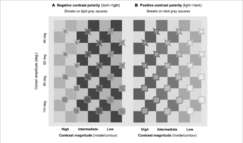 Streaks In Negative Contrast Polarity Oriented Diagonally - Alfil Y Sus Movimientos (850x500), Png Download