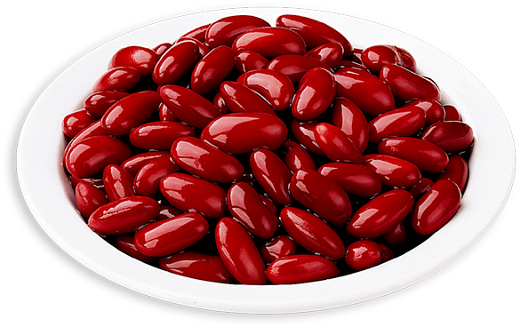 Bonduelle Dark Red Kidney Beans6 X - Haricots Rouges Png (600x600), Png Download