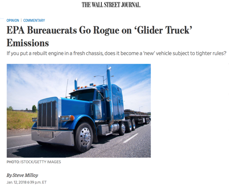 The Wall Street Journal Edition Is Online Here - Glider Truck (728x599), Png Download