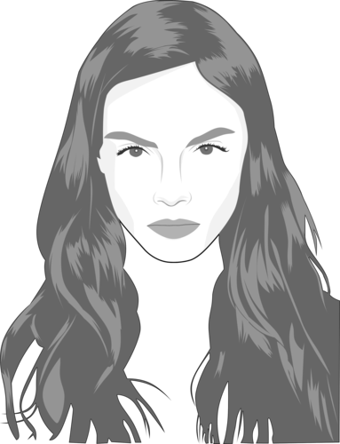 Cara Delevingne Everyone's Supermodel Friend Caricate - Dibujos De Cara Delevingne (383x500), Png Download