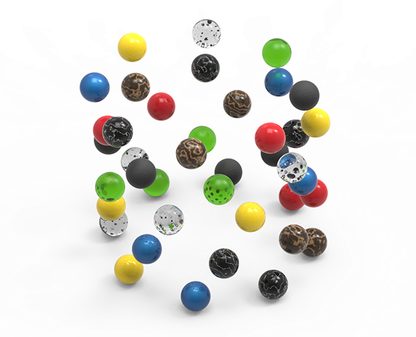 Some 3d Spheres Images - Bead (600x485), Png Download