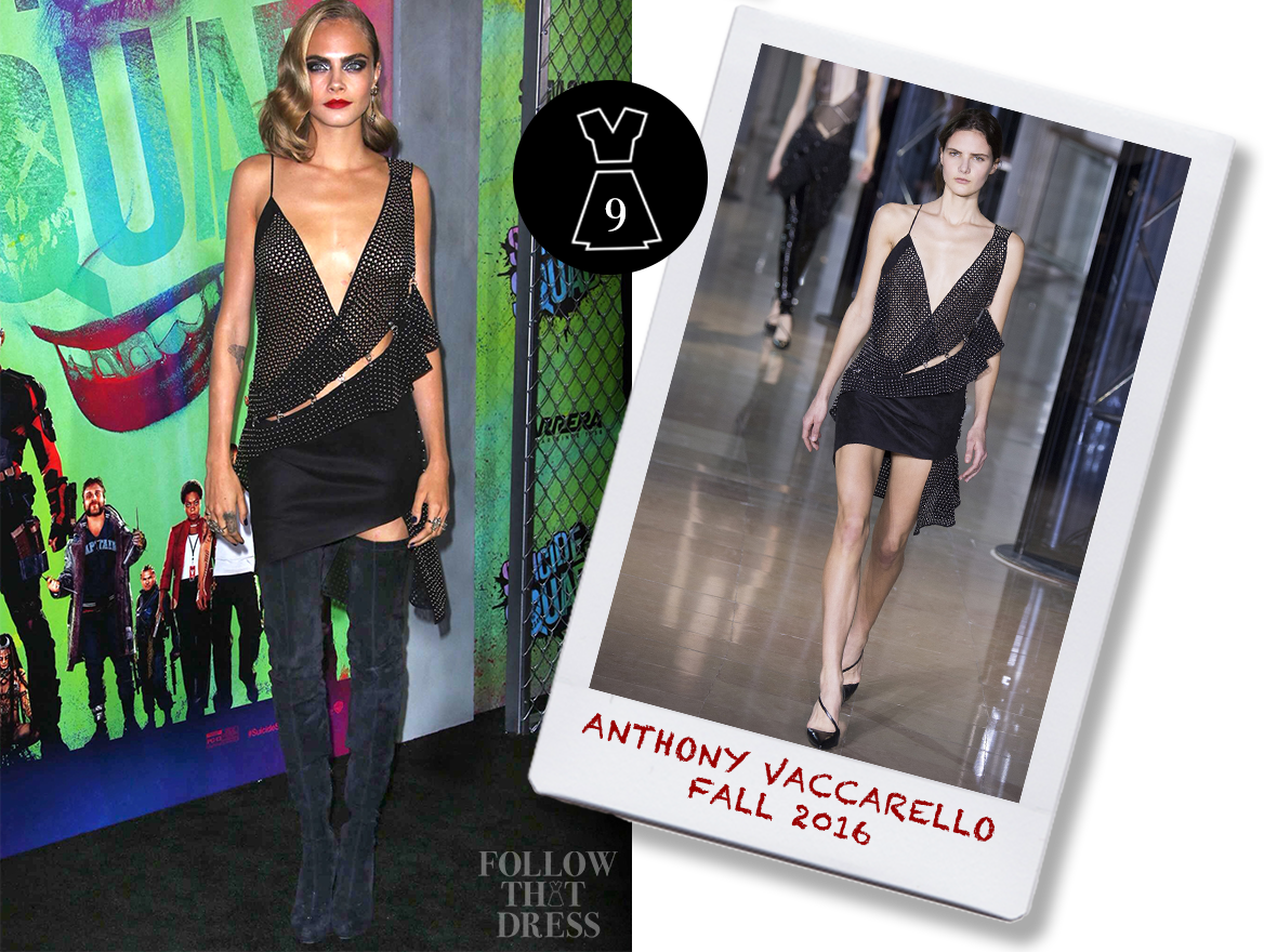 Cara Delevingne In Anthony Vaccarello Fall - Warner Suicide Squad Bluray Blu-ray (1168x880), Png Download