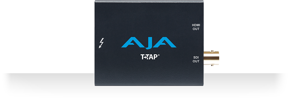 Thunderbolt™ Powered Sdi And Hdmi Output - Aja T-tap Anschlussbox Für Hdmi/sdi (1140x465), Png Download