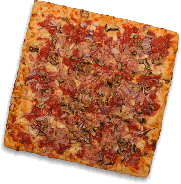 Our Pizzeria, The Start Of It All - Pizza (600x608), Png Download
