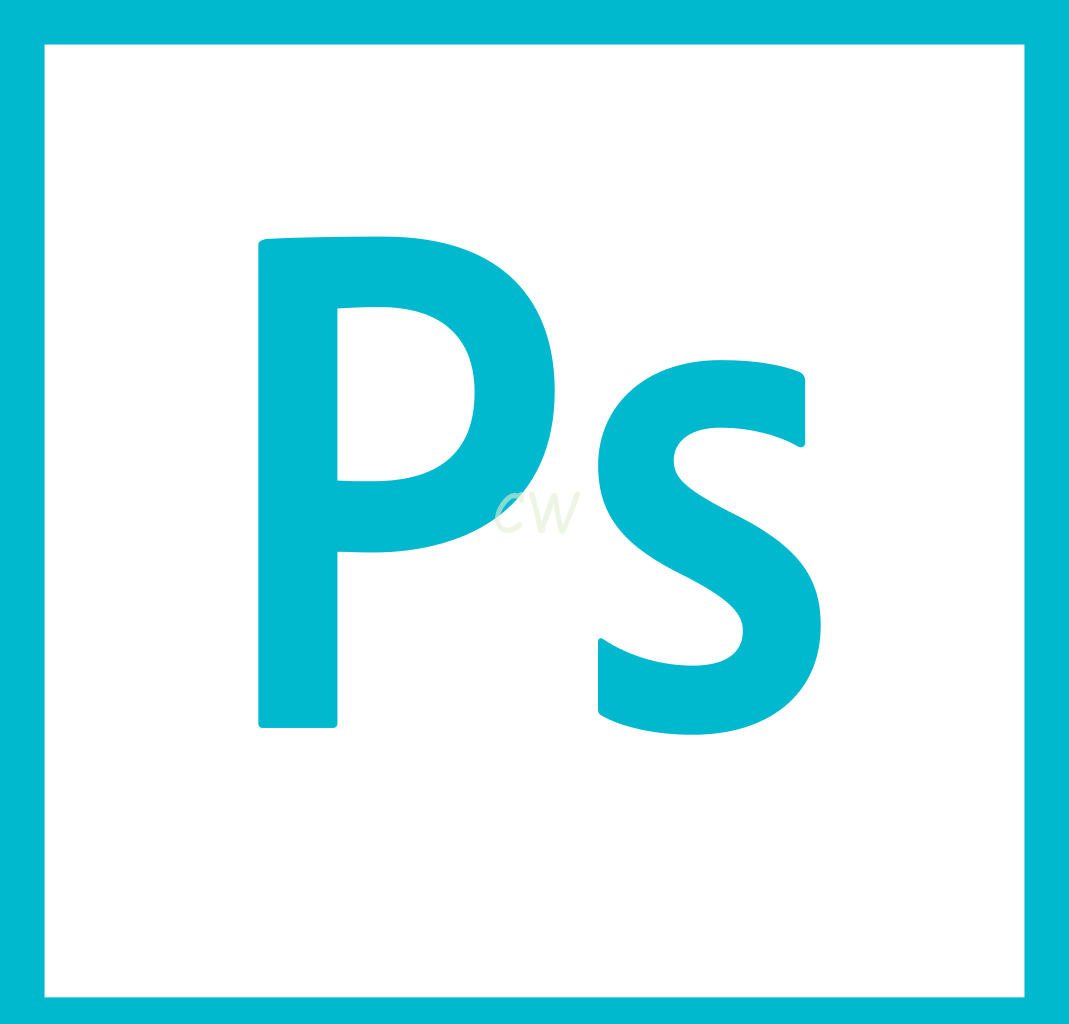 Brand Photoshop Png Logo - Photoshop Logo Black And White (1069x1024), Png Download
