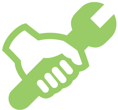 Repair Wrench Icon - Wrench Png Green (380x354), Png Download