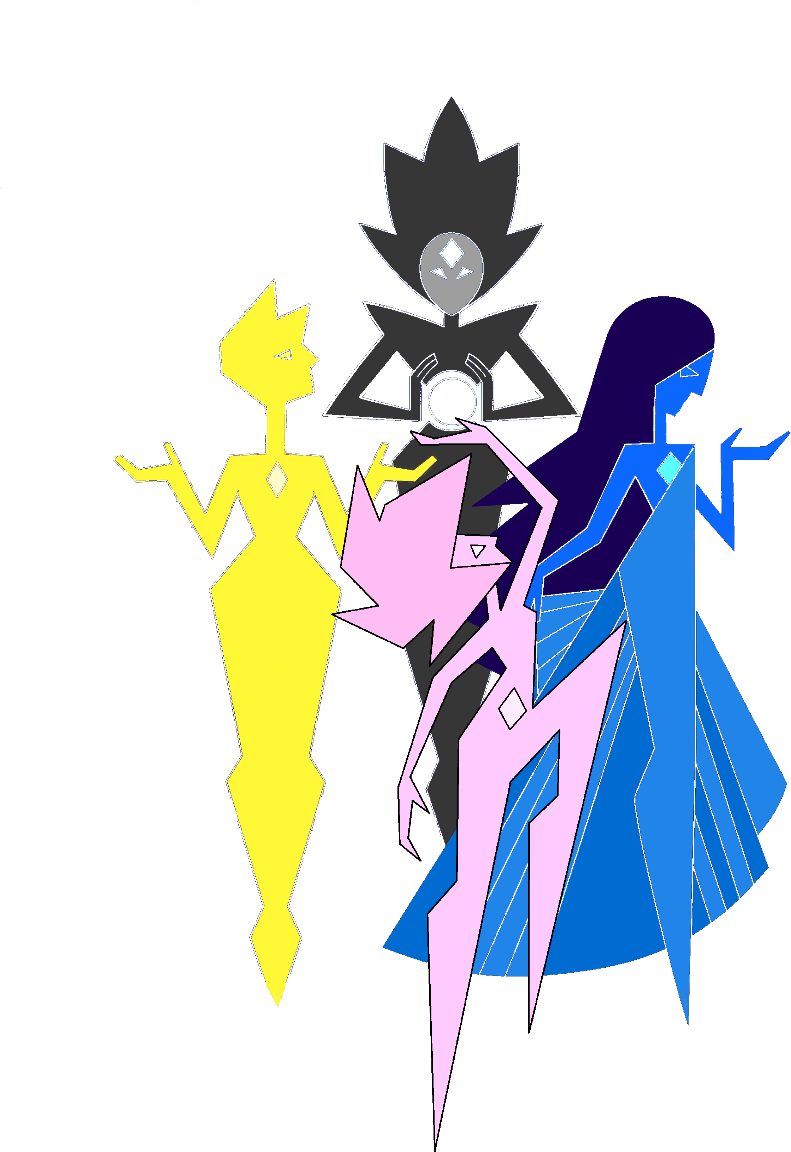 The Great Diamond Authority Alone - Steven Universe The Great Diamond Authority (860x1169), Png Download