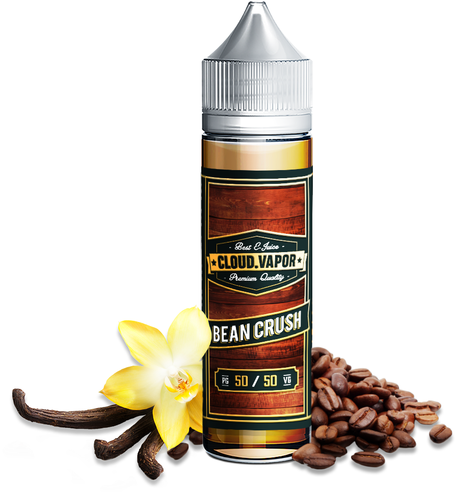 3d Bean Crush 50ml - Vapor (1000x1000), Png Download