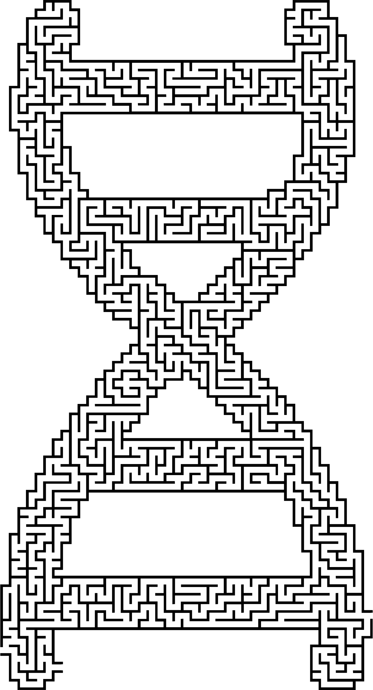 This Free Icons Png Design Of Dna Helix Maze (1252x2318), Png Download