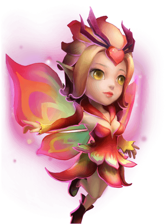Pixie - Castle Clash Pixie (330x438), Png Download