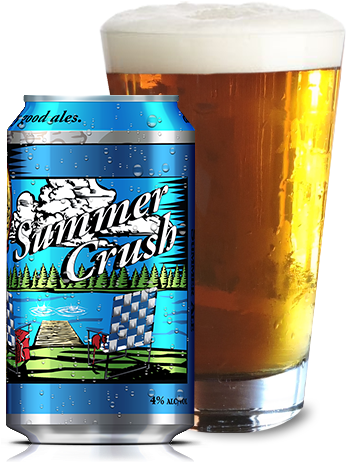 Can & Glass Summer Crush - Castle Danger Summer Crush (350x515), Png Download
