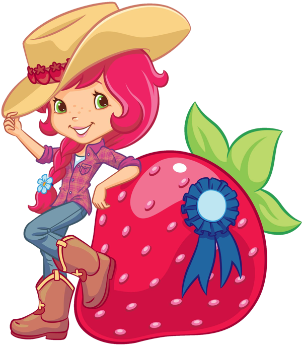 Dibujos Animados De Strawberry Shortcake (600x685), Png Download