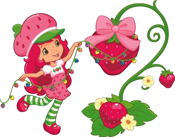 Clipart Strawberry Shortcake - Strawberry Shortcake Clipart Png (600x600), Png Download