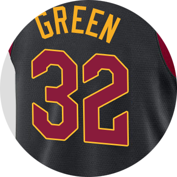 Cleveland Cavaliers Jeff Green - Freddie Freeman Signed Jersey - Framed Custom Red (360x360), Png Download