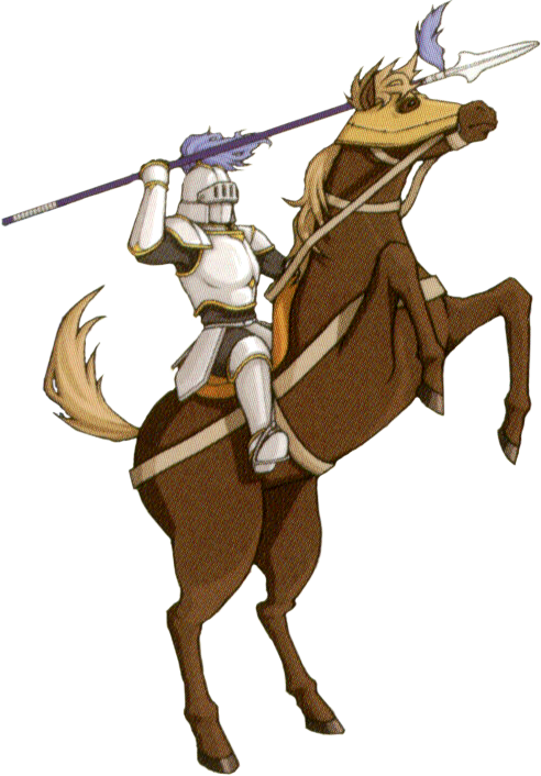 Fire Emblem Cavalier (492x706), Png Download