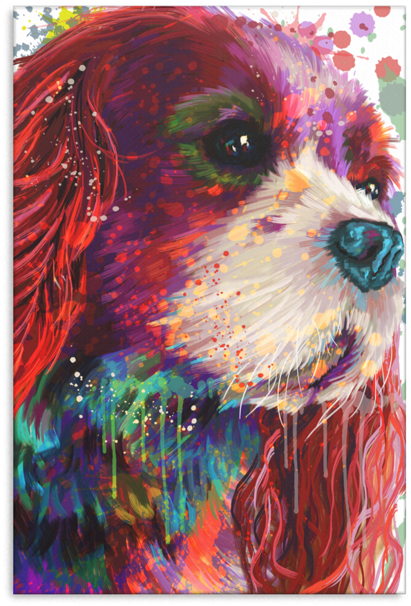 Cocker Spaniel Canvas A29 - Yorkshire Terrier (900x900), Png Download