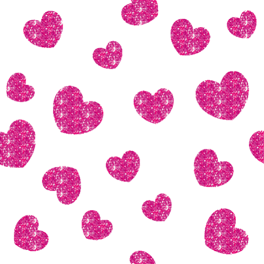 Glitter Clipart Cool Background - Red Hearts Background (1024x1024), Png Download