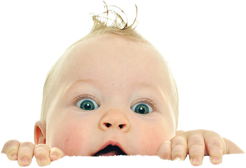 Baby - “ - Baby With Water Png (850x581), Png Download