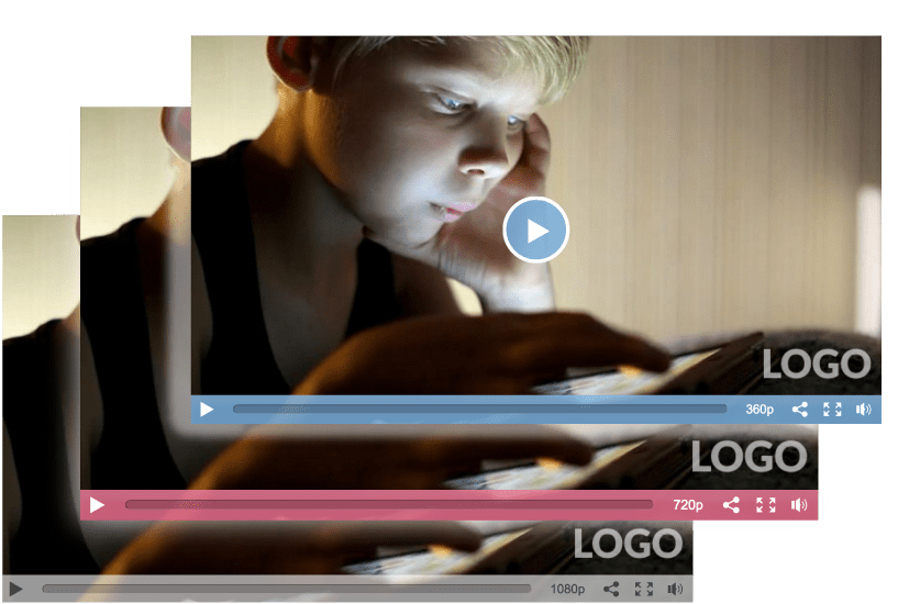 Branded Video Player Design - Design (827x550), Png Download