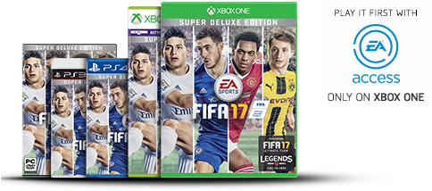 Football Has Changed - Microsoft Fifa 2017 Deluxe Edition Xbox One Game (508x508), Png Download