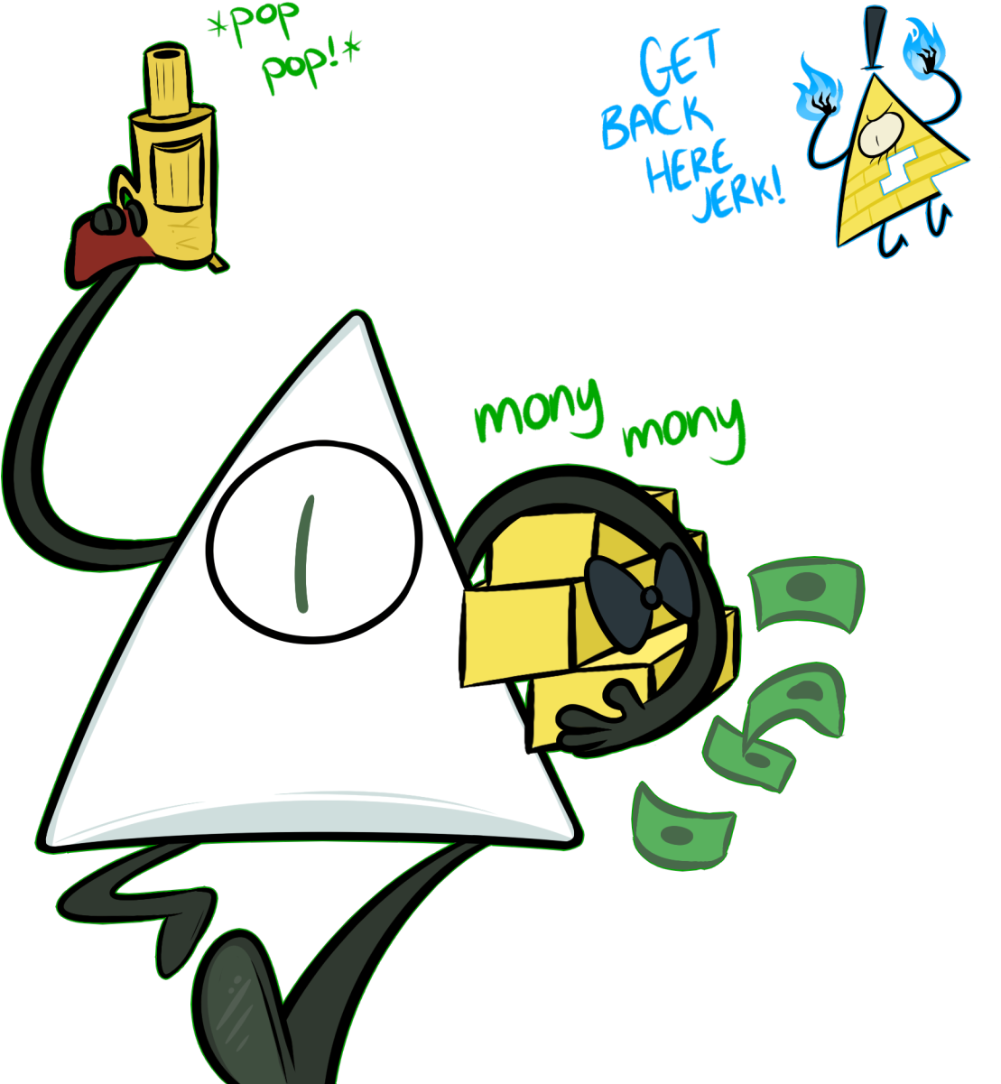 Other Than That And The Fact That I Don't Understand - Bill Cipher And Yung Venuz (1280x1280), Png Download
