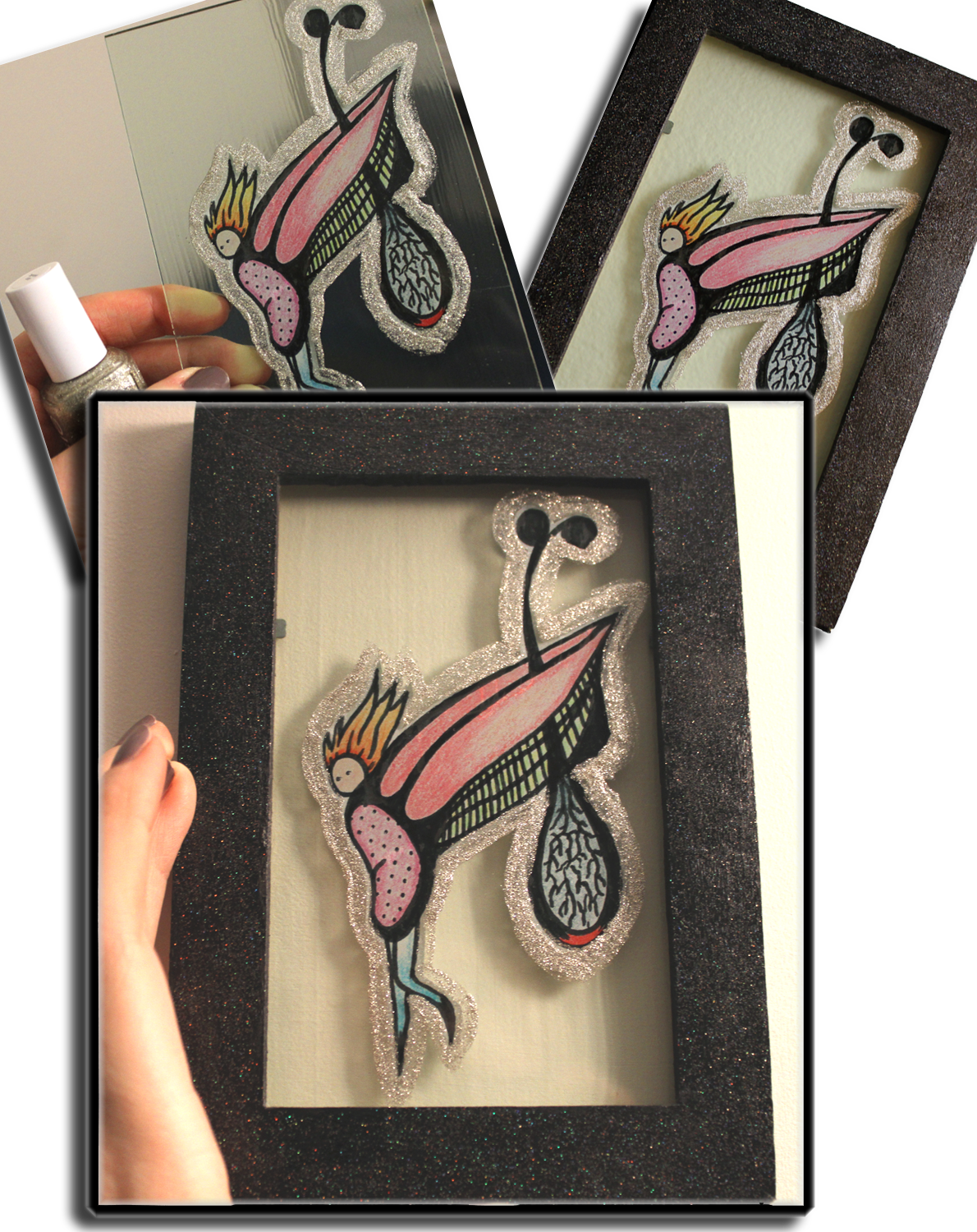 I Doodle A Lot, And Have Folders Of Some Of My Favourite - Picture Frame (1190x1500), Png Download