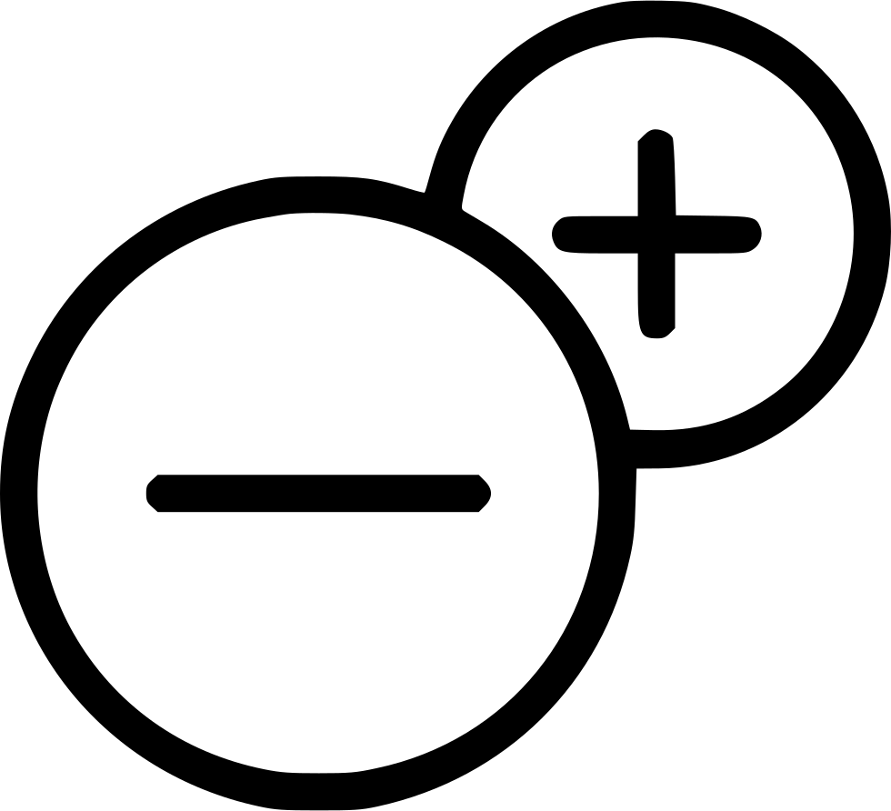Png File Svg - Plus Minus Png (980x892), Png Download