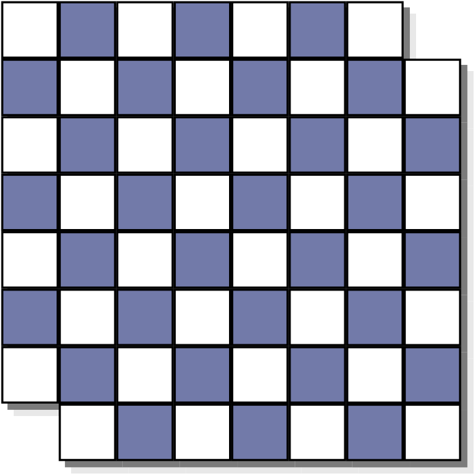 Checkerboard Dominoes - Do You See The The Problem (800x800), Png Download