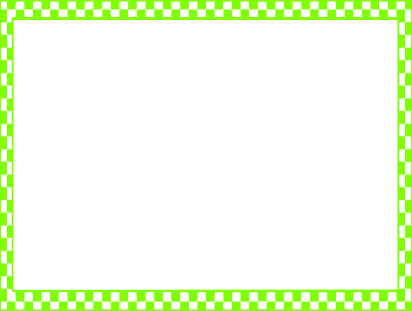 How To Set Use Green Checkerboard Frame Clipart (600x453), Png Download