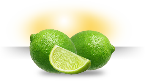 Citrus Latifolia, También Conocida Como Lima De Tahití, - Limas Fruta En Png (488x275), Png Download