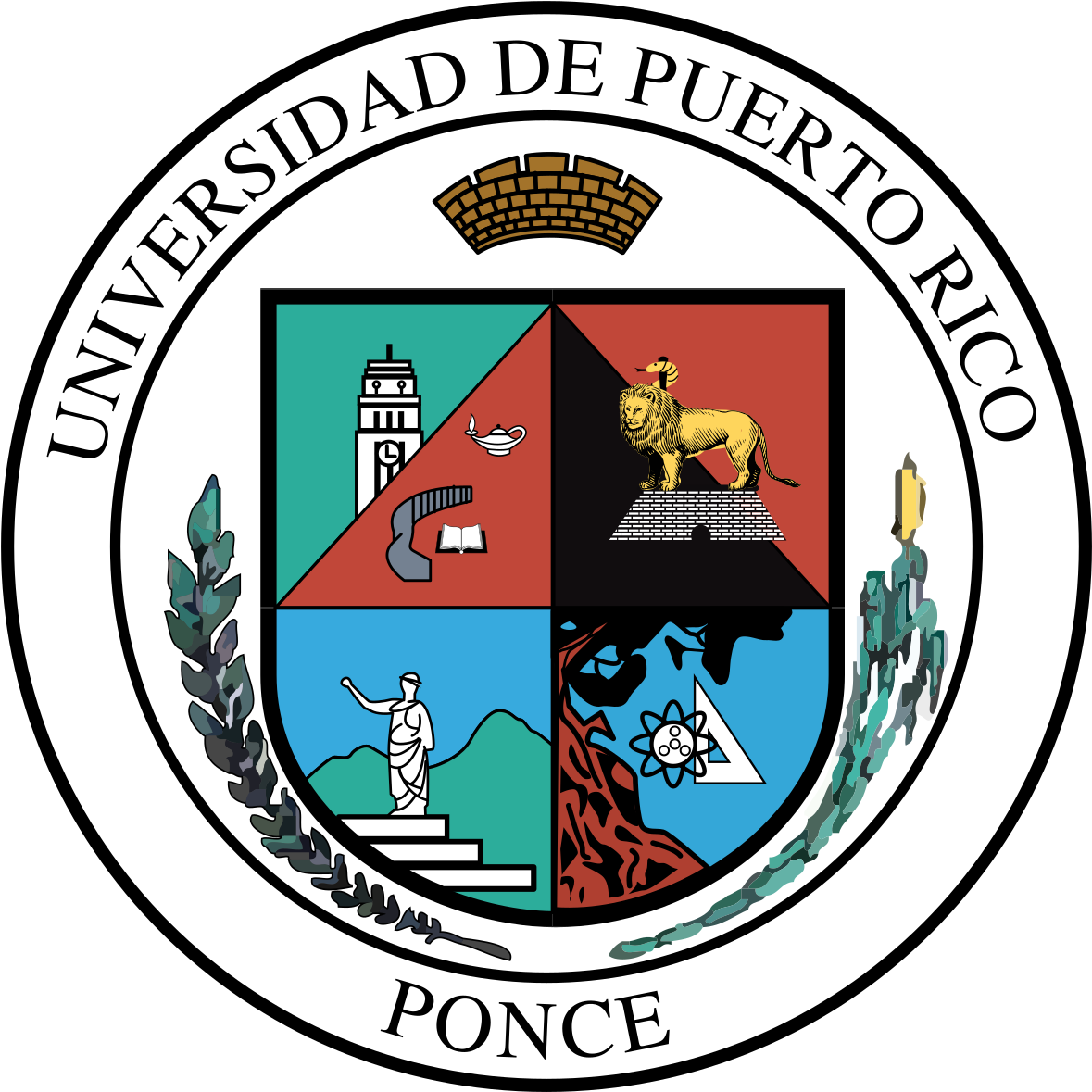 University Of Puerto Rico At Ponce - Logo De La Universidad De Puerto Rico (1200x1200), Png Download