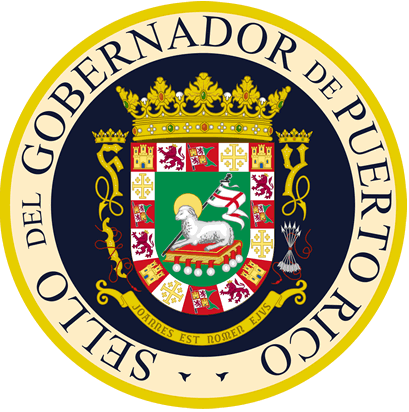 Puerto Rican Hurricane Relief Inquiries - Sello Del Gobernador De Puerto Rico (409x412), Png Download