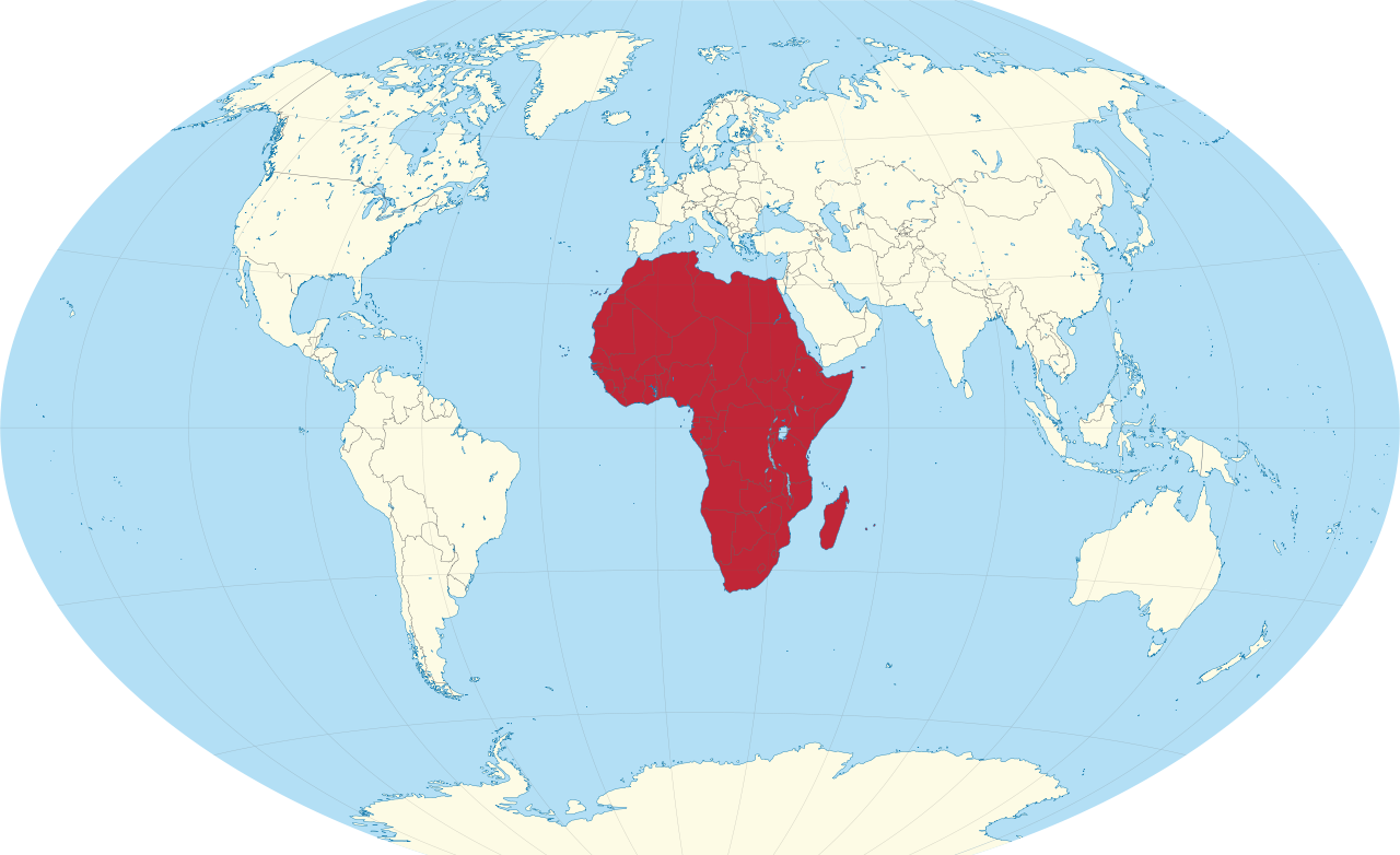 Africa Has Huge Potential, It's A Pity Too Few Americans - North Africa World Map (1280x782), Png Download