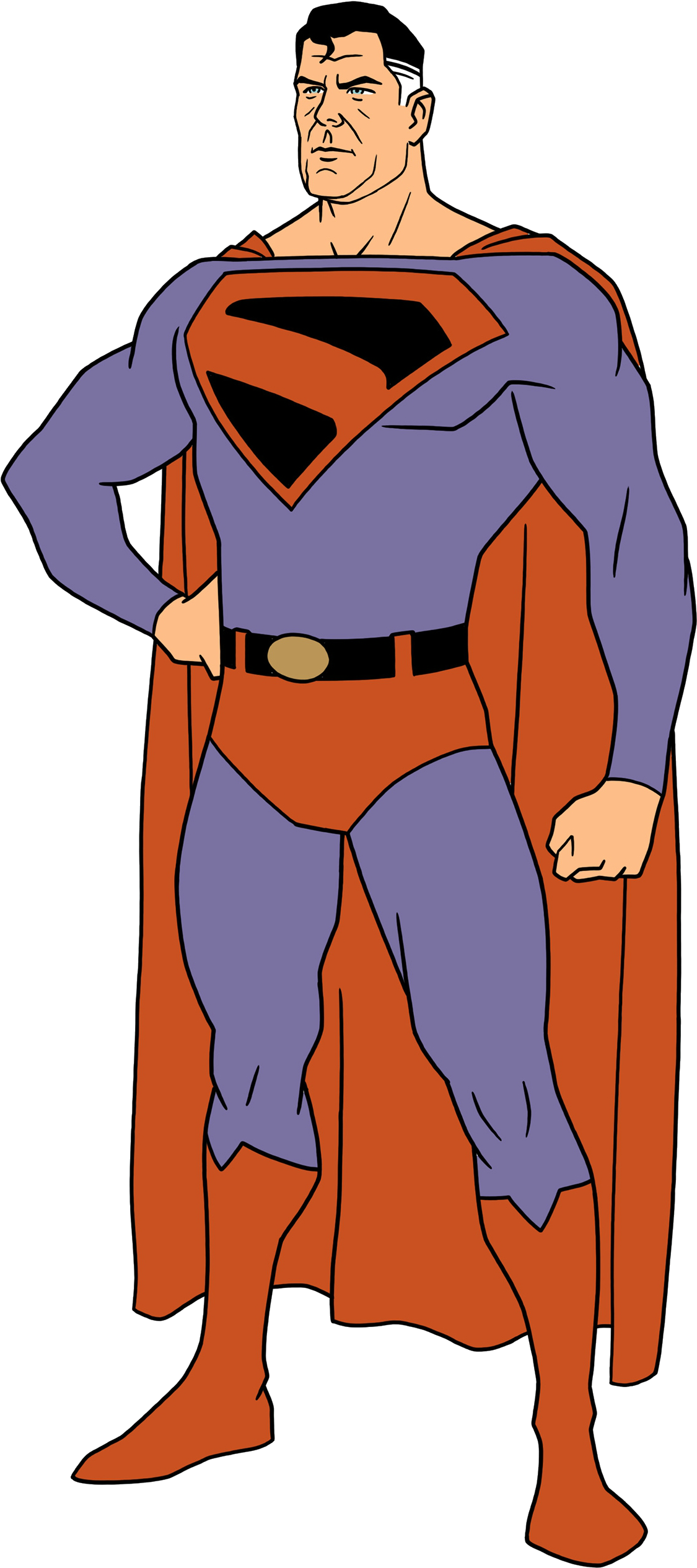 Superman Kingdom Come Dc Comics - Dc Comics Superman Kingdom Come (1315x2635), Png Download
