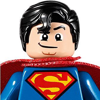 Mighty Micro Superman - Lego Super Heroes Mighty Micros: Superman Vs. Bizarro (336x448), Png Download