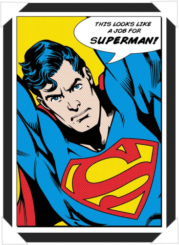 #858 - Superman Comic Quotes (500x500), Png Download