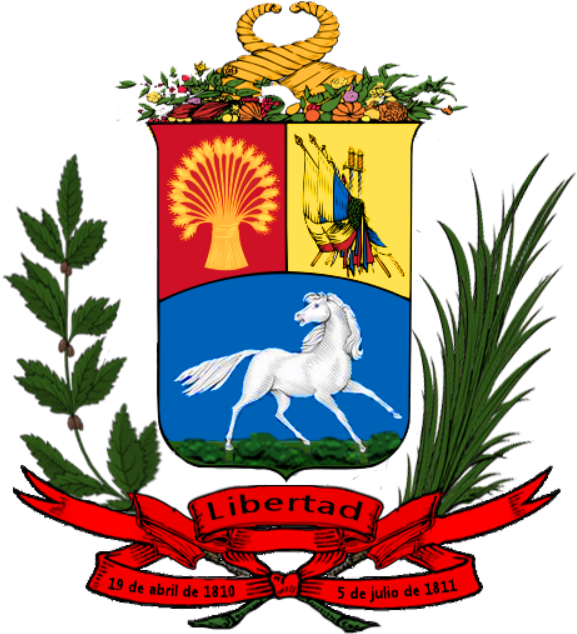 Escudo De Venezuela Dibujo (500x599), Png Download