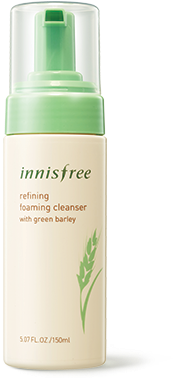 Refining Foaming Cleanser With Green Barley, , Large - Bottle (450x450), Png Download