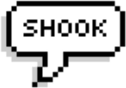 Download Freetoedit Pixel Text Funny Shook Tumblr Emotions Relat Ship It Tumblr Sticker Full Size Png Image Pngkit