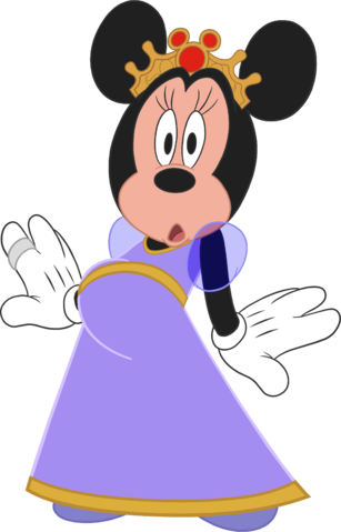 Queen Minnie Mouse Pregnant 1 V2 - Wiki (307x479), Png Download