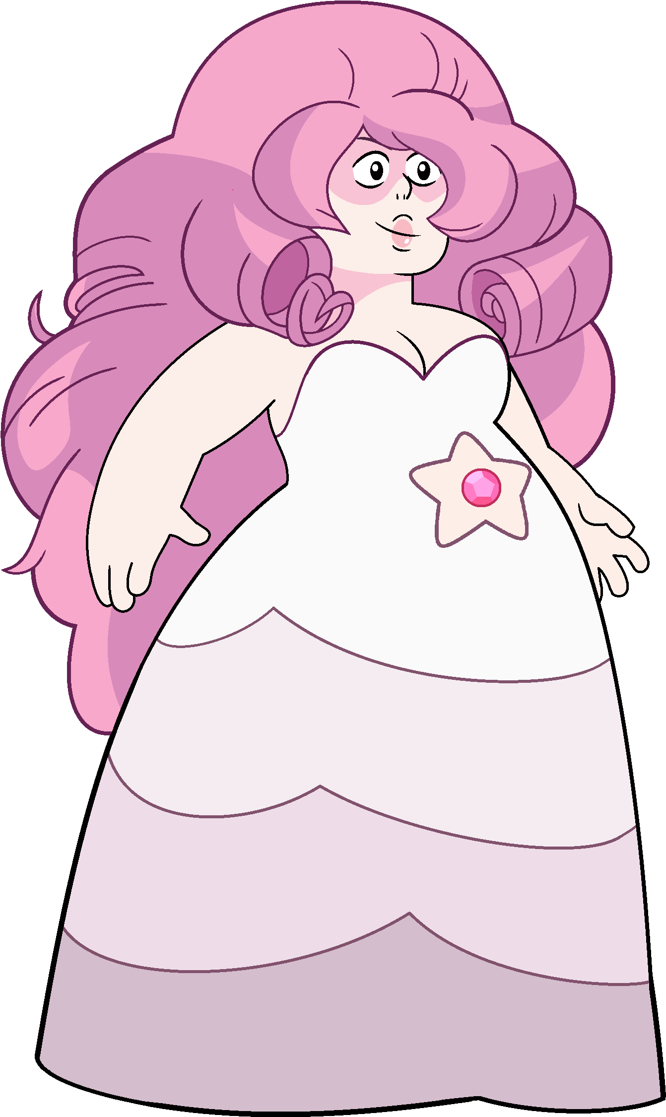 Rose Quartz Pregnant - Steven Universe Rose Quartz Soldier (1500x2400), Png Download