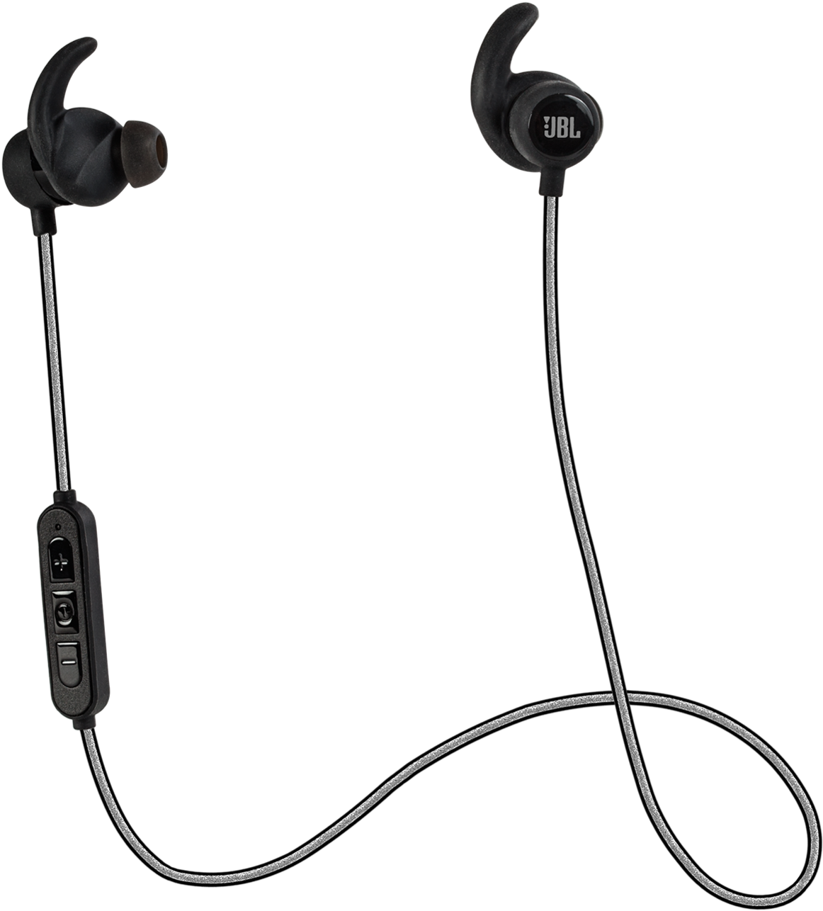 Jbl Reflect Mini Bt Headphone Review - Jbl Reflect Mini Bt Bluetooth Earphones - Black (1605x1605), Png Download