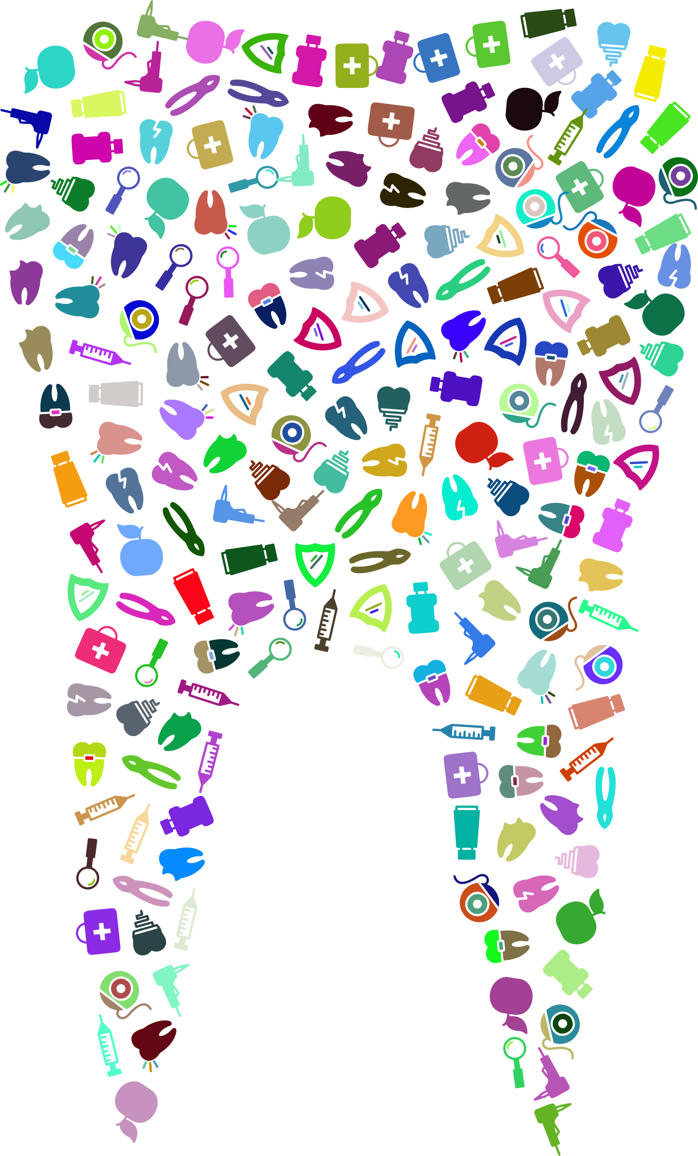 This Free Icons Png Design Of Tooth Icons Prismatic (1414x2340), Png Download