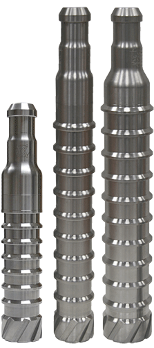 Carbon Bolt Plunger Size And Specifications - Hollow-point Bullet (248x500), Png Download