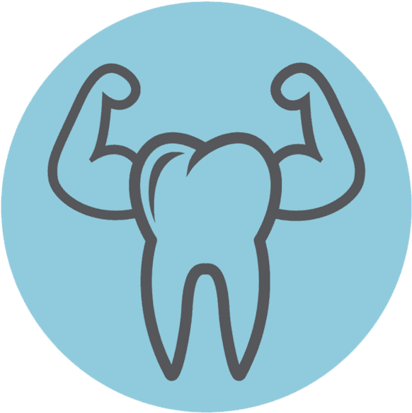 Icon - Tooth (640x640), Png Download