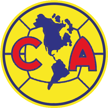 Escudo/bandera América - Soccer Team Club America (472x472), Png Download